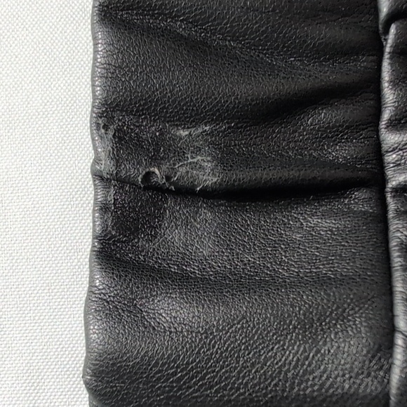 Juicy Couture Faux Leather Black Pants Size Medium - Picture 10 of 10